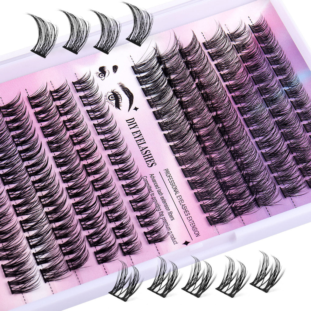 12 Rows Of 150 Segmented Lashes In Clusters - Anaya Beauty