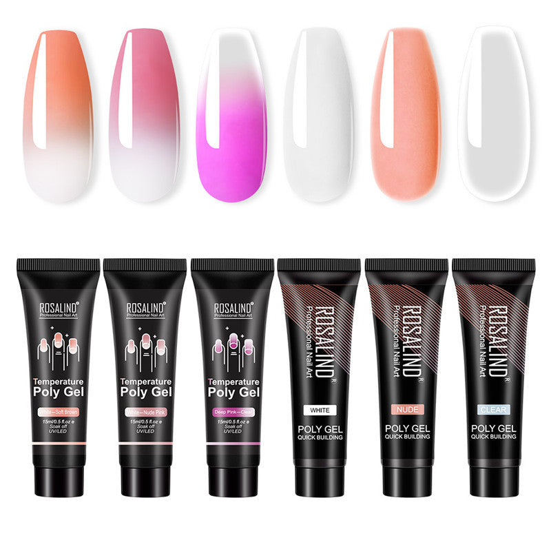 Multi-color mixed nail solid model glue - Anaya Beauty