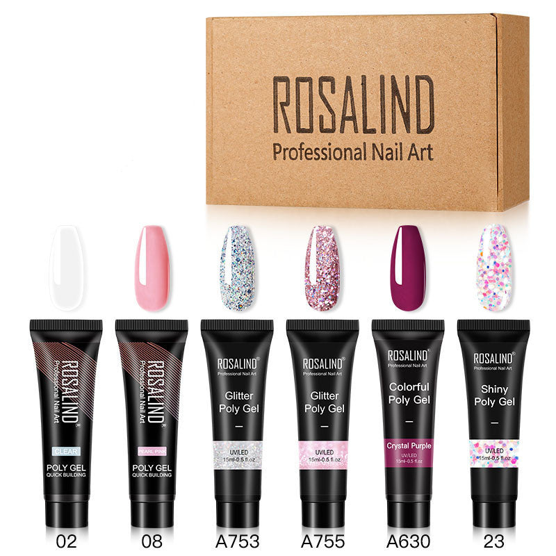 Multi-color mixed nail solid model glue - Anaya Beauty