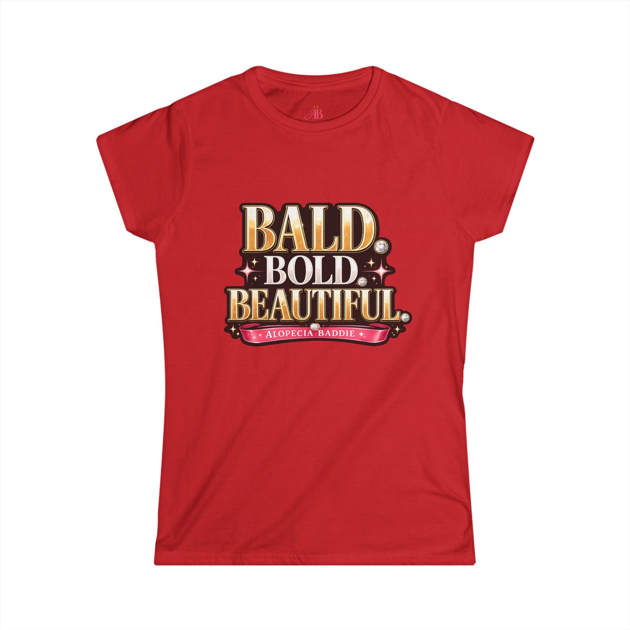 Women's Softstyle Tee — Classic White Crewneck T-Shirt