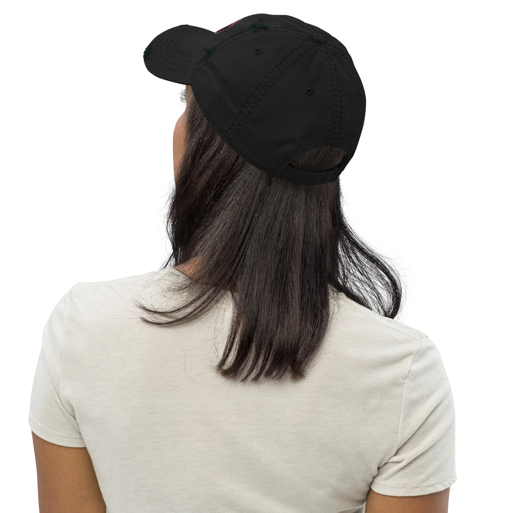 Alopecia Baddies Distressed Dad Hat