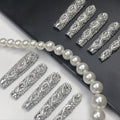 Full Diamond Long NailsP 3D Crystal Nails - Anaya Beauty