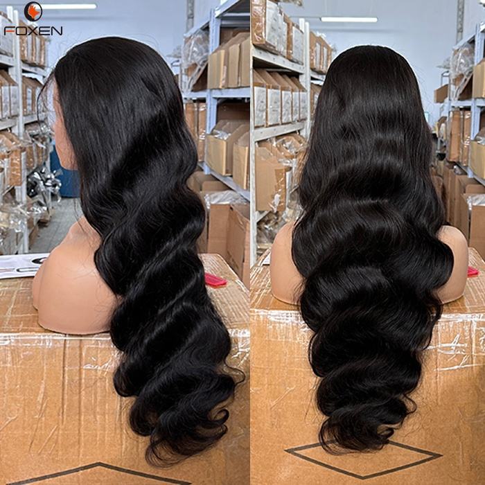 Wig Human Hair Body Wave Lace Front Wigs Wholesale Glueless Hd Lace Frontal Wigs - Anaya Beauty
