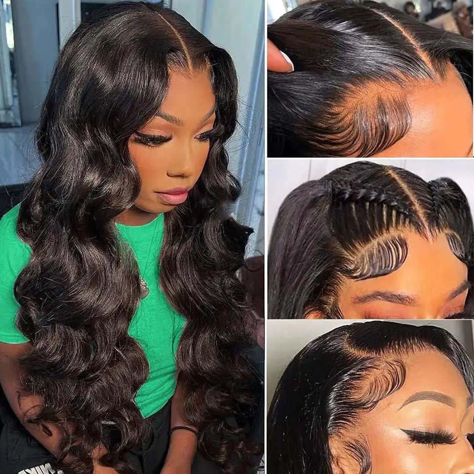 Wig Human Hair Body Wave Lace Front Wigs Wholesale Glueless Hd Lace Frontal Wigs - Anaya Beauty