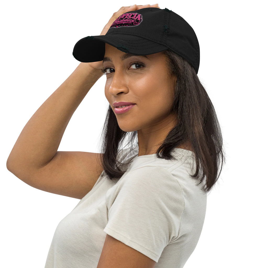 Alopecia Baddies Distressed Dad Hat