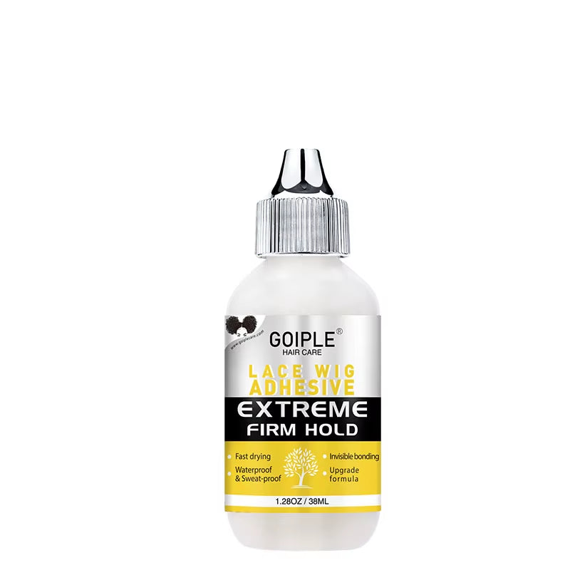 Waterproof Wig Glue Toupee Adhesive Glue for Wig Invisible Lace Glue for Wigs Strong Hold Lace Wig Adhesive Wig Installation Kit