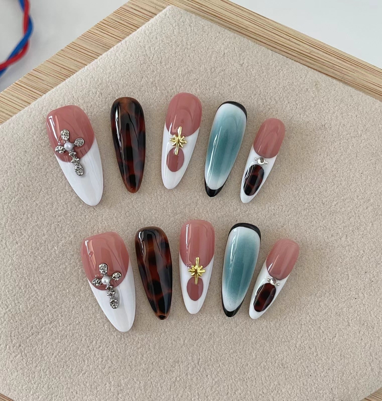 Blooming Hand-painted Long Wear Manicure - Anaya Beauty