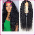 Brazilian Water Wave Lace Front Human Hair Wigs for Women Curly Lace Frontal Wigs Human Hair Preplucked with Baby Hair