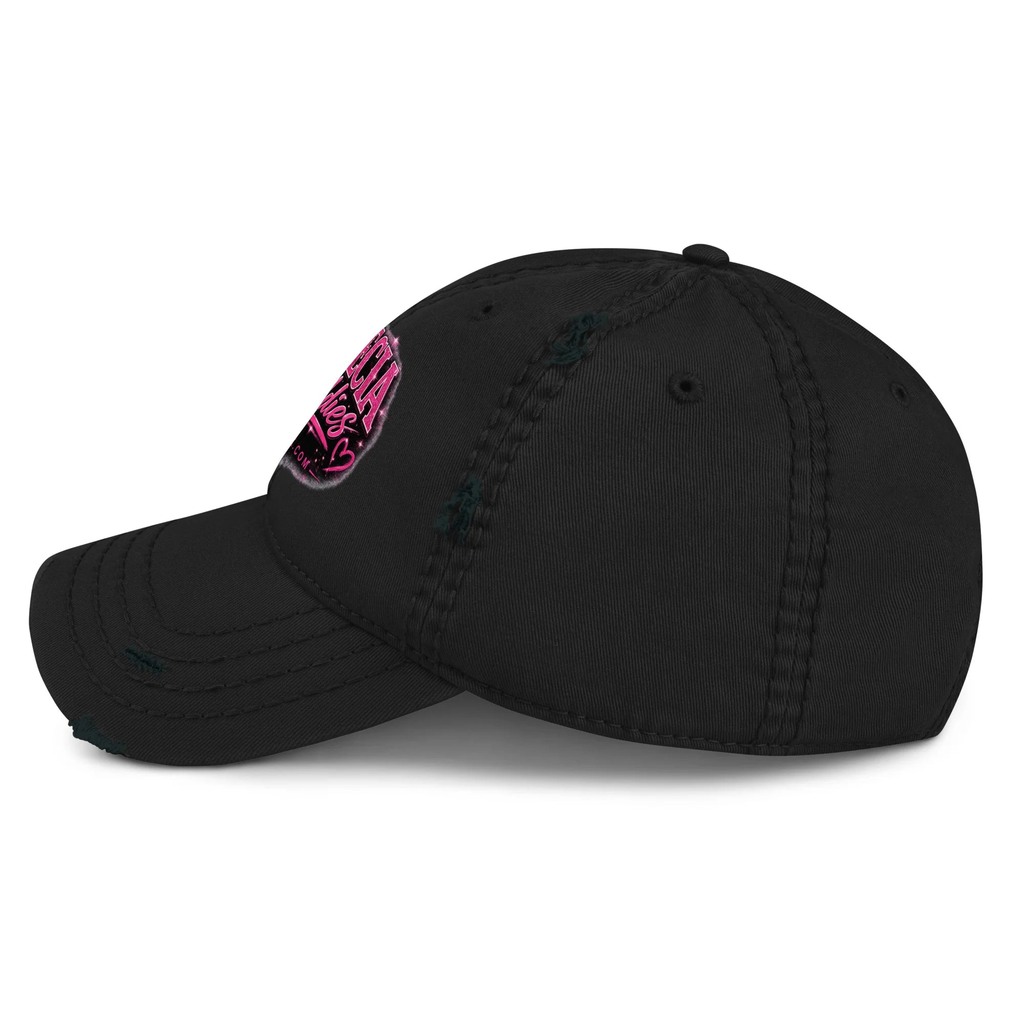 Alopecia Baddies Distressed Dad Hat