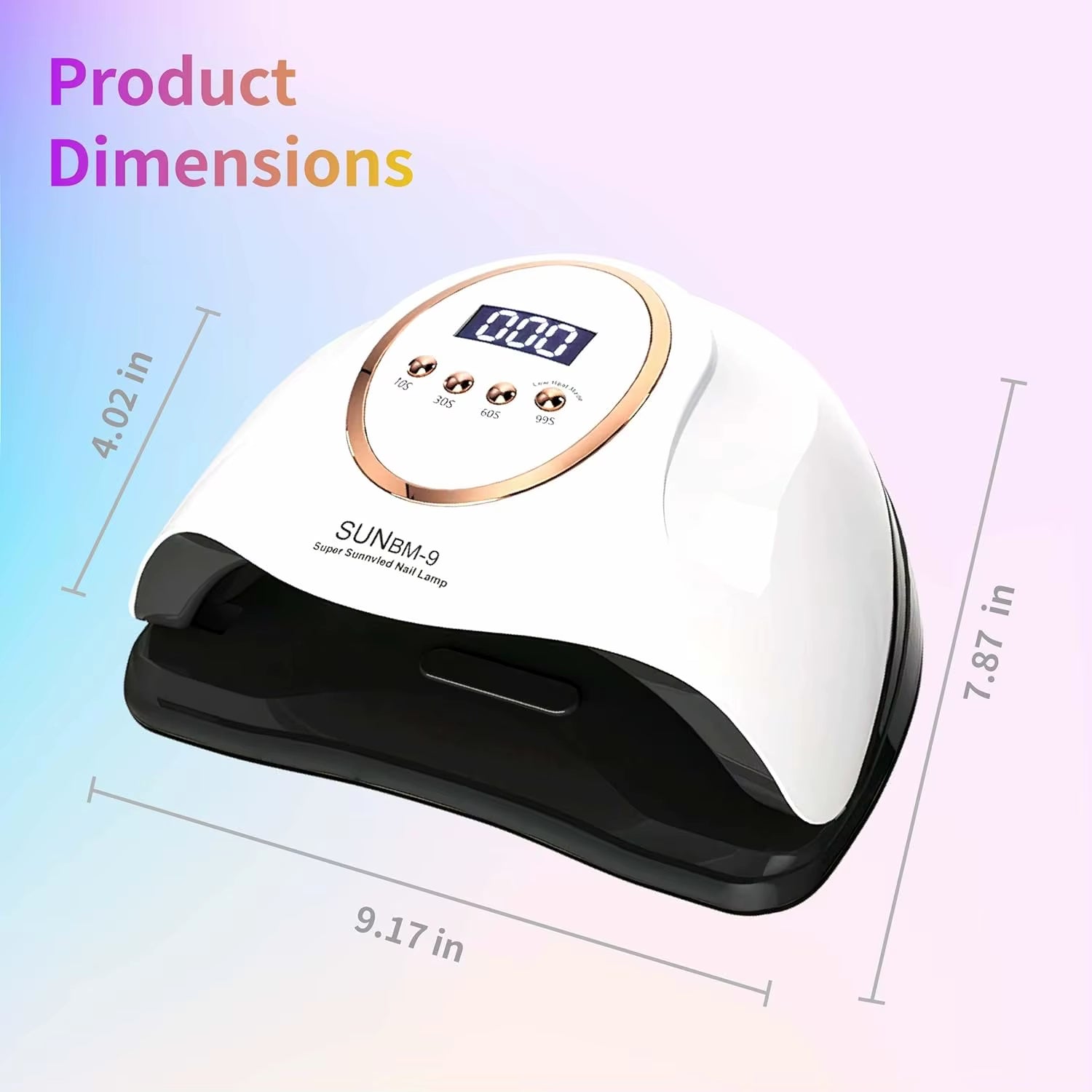 280W UV Lamp for Nails 66Leds Nail Lamp Dryer with 4Timer Gel Polish Drying Lamp Smart Sensor Gel Lamps Professional Nail Tools