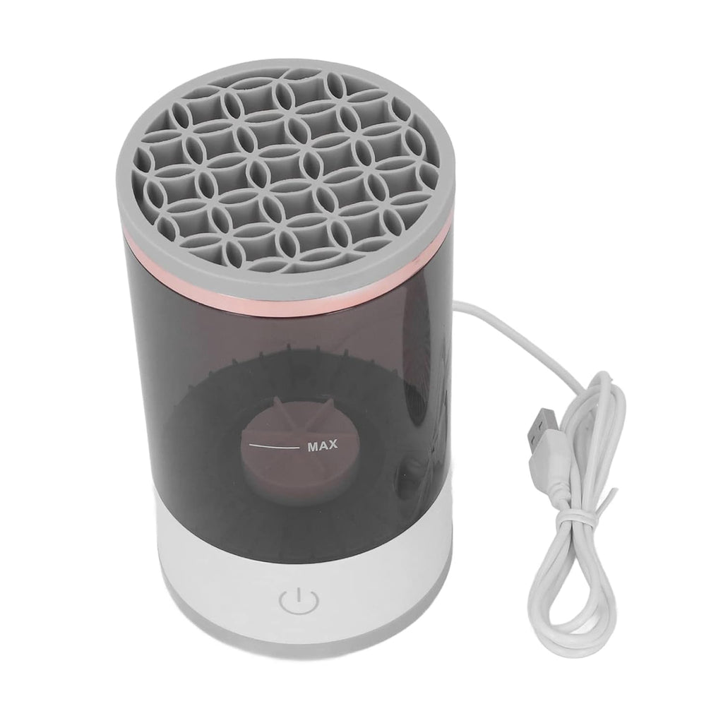 Anaya's Beauty Automatic Electric Makeup Brush Cleaner – Professional Cosmetic Brush Washing Machine with Silicone Cleaning Pad