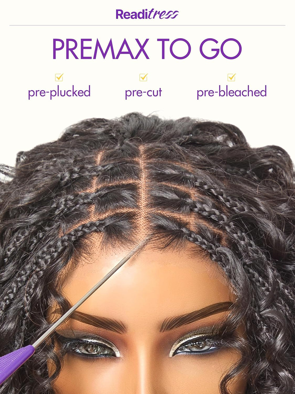 Boho Braided Deep Curly 5X5 Closure Lace with Braided Bob 10 Inch Human Hair Wigs Curly Deep Wave Glueless 10 Inches Pre Cut Plucked Hd Lace Short Wig Ready to Go Bleached Knots Black Wigs