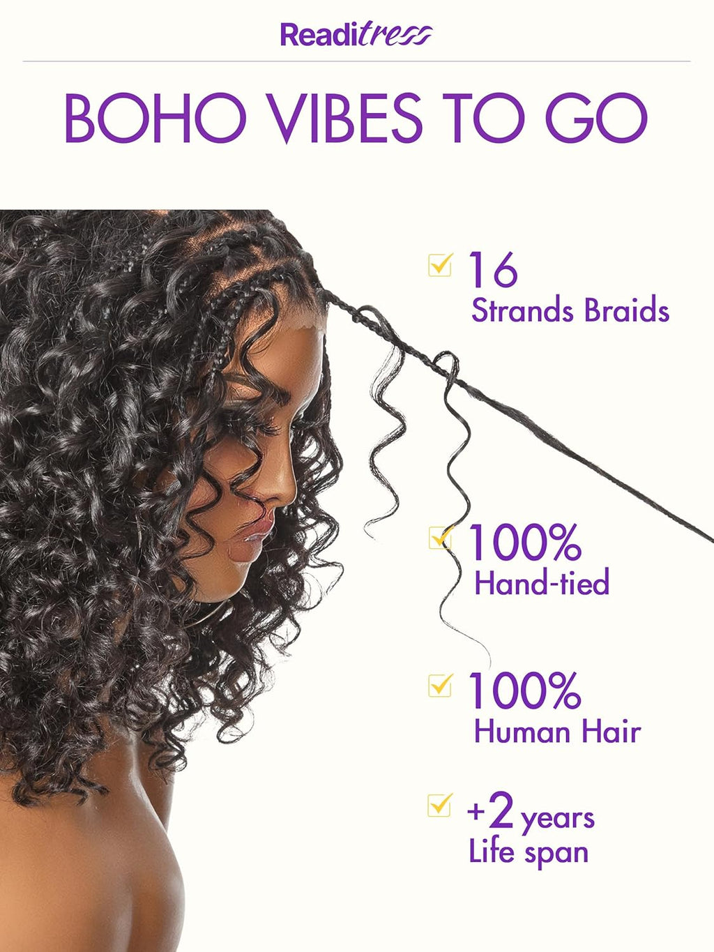 Boho Braided Deep Curly 5X5 Closure Lace with Braided Bob 10 Inch Human Hair Wigs Curly Deep Wave Glueless 10 Inches Pre Cut Plucked Hd Lace Short Wig Ready to Go Bleached Knots Black Wigs