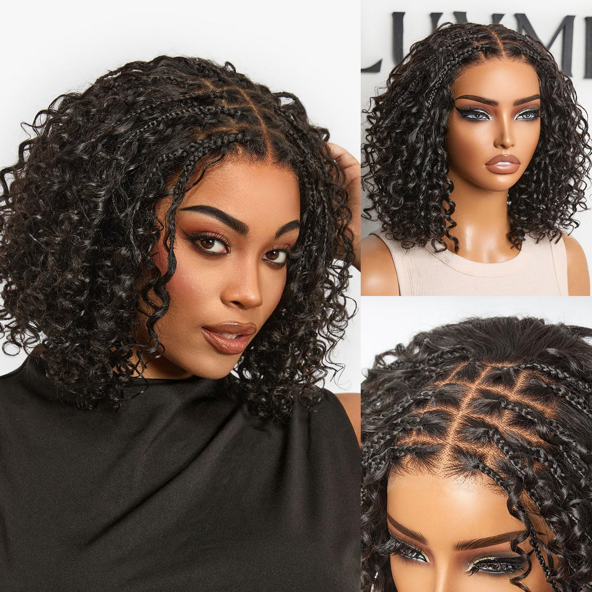 Boho Braided Bob