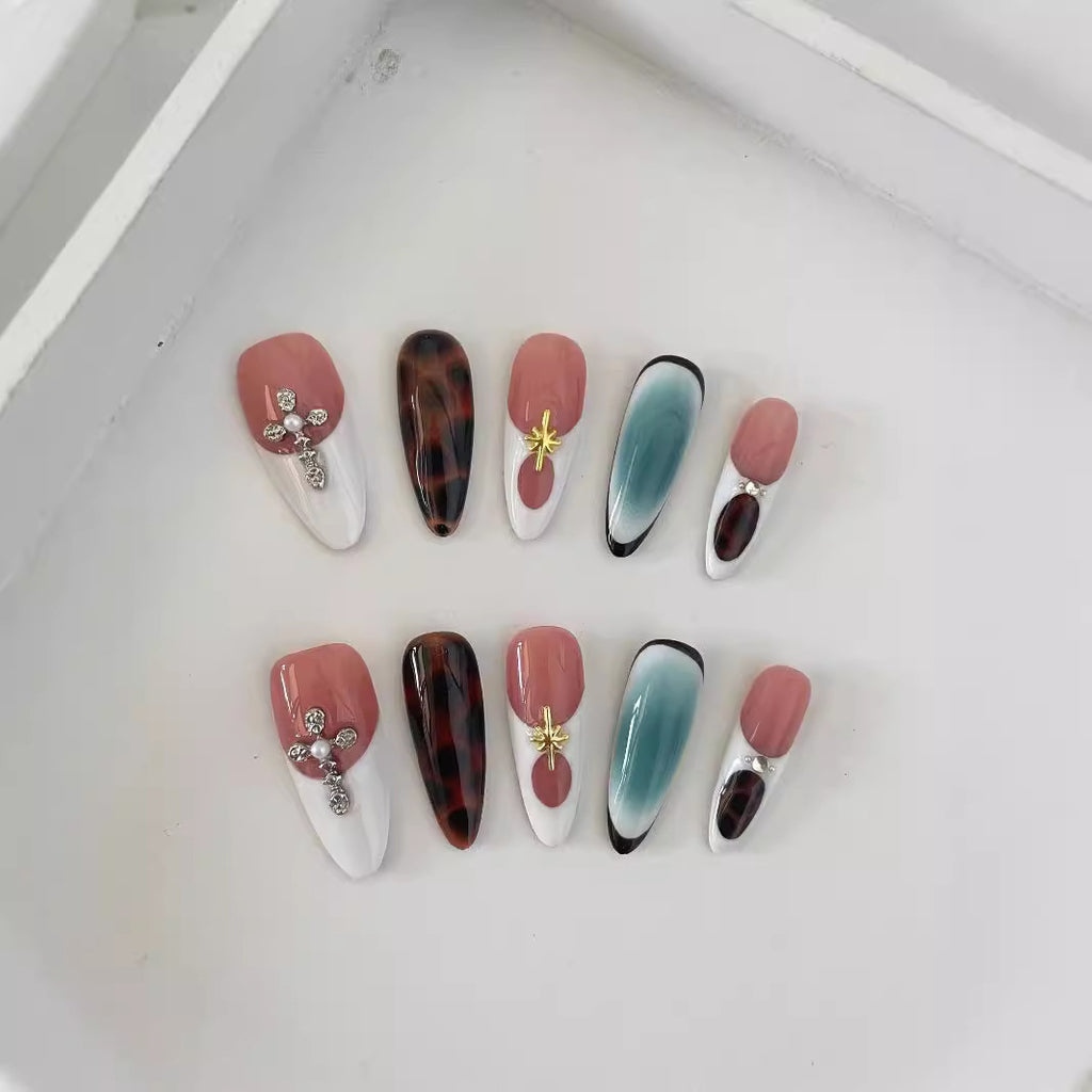 Blooming Hand-painted Long Wear Manicure - Anaya Beauty