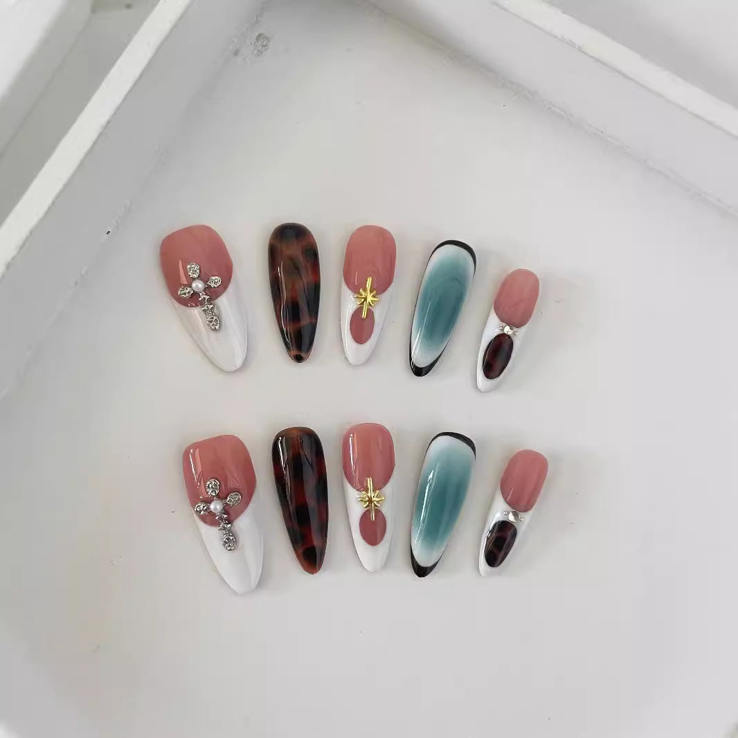 Blooming Hand-painted Long Wear Manicure - Anaya Beauty