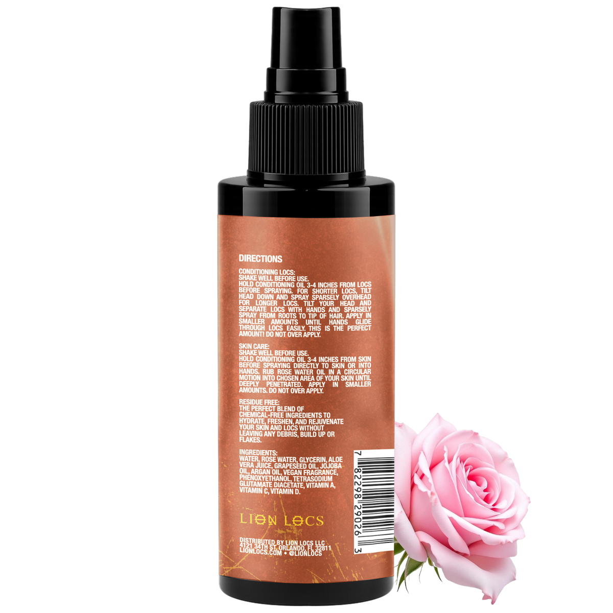 Advanced Rose Water Spray Treatment - Whisper