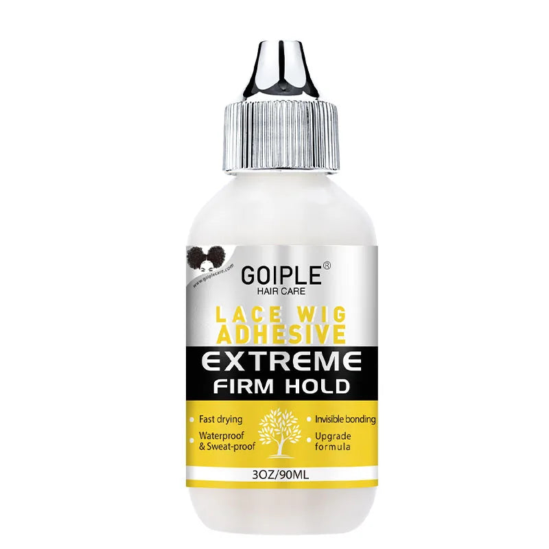 Waterproof Wig Glue Toupee Adhesive Glue for Wig Invisible Lace Glue for Wigs Strong Hold Lace Wig Adhesive Wig Installation Kit