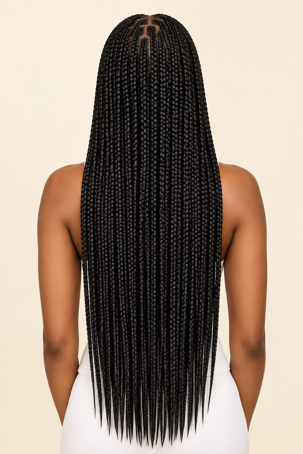 Brinbea wig back-view mockup
