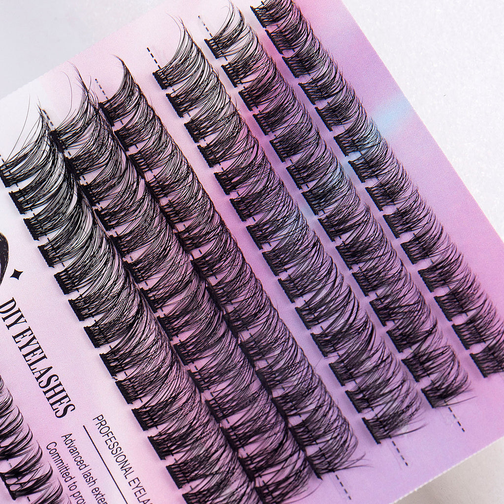 12 Rows Of 150 Segmented Lashes In Clusters - Anaya Beauty