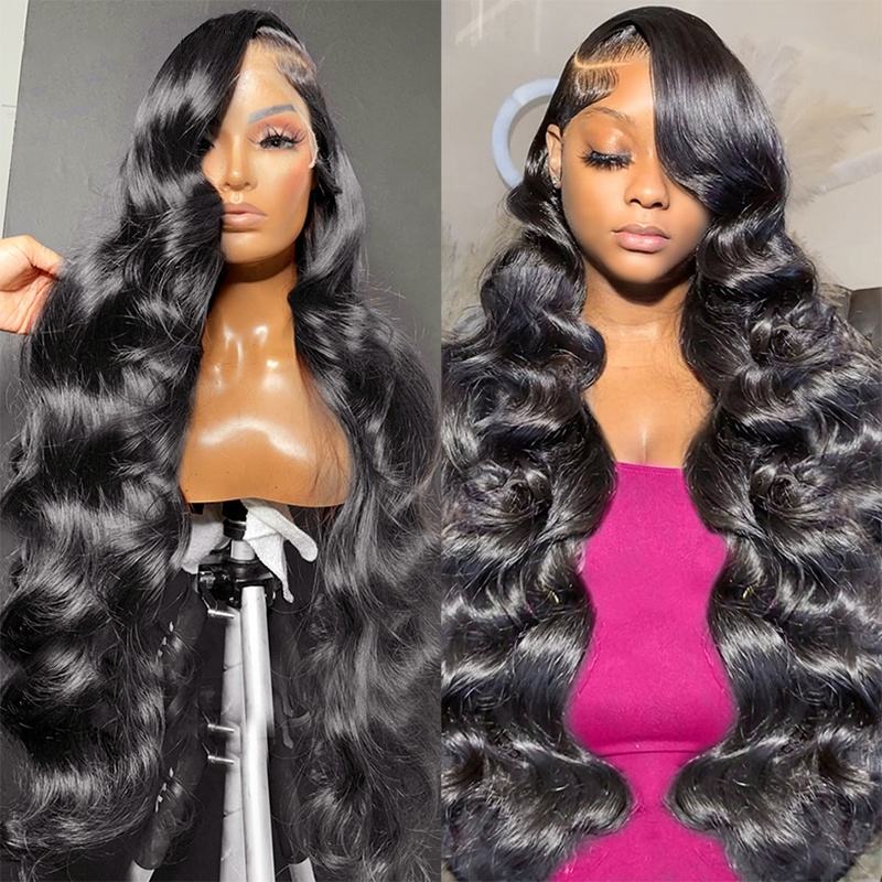 Wig Human Hair Body Wave Lace Front Wigs Wholesale Glueless Hd Lace Frontal Wigs - Anaya Beauty